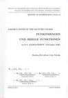 Jarník's notes of the lecture course Punktmengen und reelle Funktionen by P.S. Aleksandrov (Göttingen 1928)