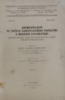 Anthropologie ve světle konstitučního problému a moderní psychiatrie