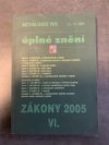 Zákony 2005