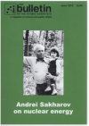 Andrei Sakharov on nuclear energy
