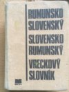 Rumunsko - Slovenský a Slovensko - Rumunský vreckový slovník