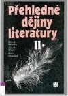 Přehledné dějiny literatury.