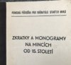 Zkratky a monogramy na mincích od 15. století