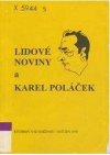 Lidové noviny a Karel Poláček