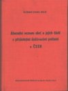 Abecední seznam obcí a jejich částí s příslušnými dodávacími poštami v Československé socialistické republice 1964