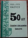 50 let českého základního školství