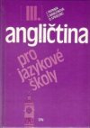 Angličtina pro jazykové školy.