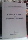 Karel Kautsky a Československo