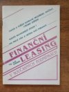 Finanční leasing v současných podmínkách
