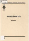 Účetnictví bank v ČR