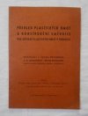Přehled plastických hmot a konstrukční směrnice pro užívání plastických hmot v průmyslu