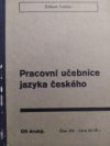 Pracovní učebnice jazyka českého