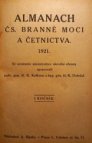 ALMANACH čs. branné moci a četnictva 1921