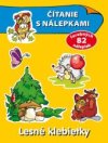 Čítanie s nálepkami Lesné klebietky