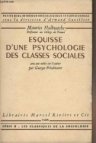 Esquisse d'une psychologie des classes sociales