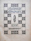 Studentský almanach 1908