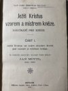 Ježíš Kristus vzorem a mistrem kněze