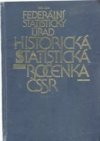 Historická statistická ročenka ČSSR