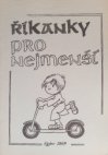 Říkánky pro nejmenší