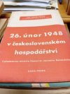 26. únor 1948 v československém hospodářství