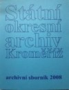 Archivní sborník 2008.