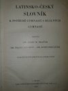 Latinsko-český slovník k potřebě gymnasií a reálných gymnasií