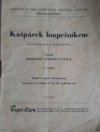 Kašpárek loupežníkem