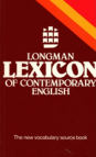 Longman lexicon of conterporary english