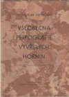 Všeobecná petrografie vyvřelých hornin