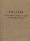 Poučení pro osoby určené k obsluze nebo k práci na elektrickém zařízení 