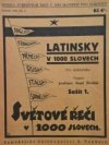 Latinsky v 1000 slovech