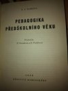 Pedagogika předškolního věku