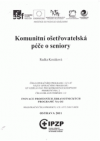Komunitní ošetřovatelská péče o seniory