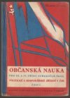 Občanská nauka pro 3. a 4. třídu středních škol