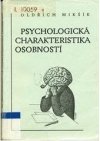 Psychologická charakteristika osobnosti