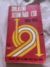 Oblastní jizdní řád ČSD 1980-1981