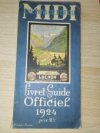 Livret Guide officiel des chemins de fér du midi