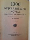 1000 nejkrásnějších novell 1000 světových spisovatelů