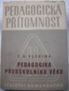 Pedagogika předškolního věku