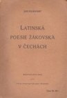 Latinská poesie žákovská v Čechách