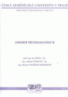 Lineární programování III