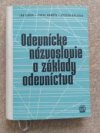 Odevnícke názvoslovie a základy odevníctva