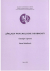 Základy psychologie osobnosti