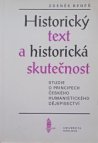 Historický text a historická skutečnost