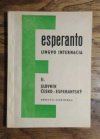 Esperanto lingvo internacia.