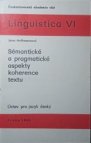 Sémantické a pragmatické aspekty koherence textu