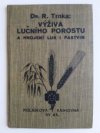 Výživa lučního porostu a hnojení luk i pastvin