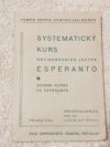 Systematický kurs mezinárodního jazyka Esperanto =
