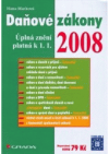 Daňové zákony 2008