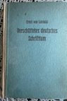 Verschüttetes deutsches Schrifttum